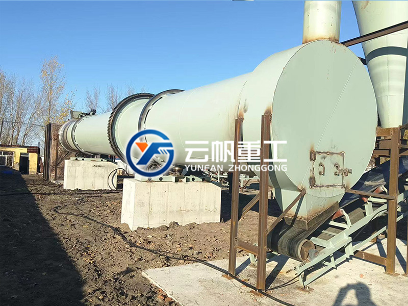 盤(pán)錦市大洼區(qū)育苗土滾筒烘干